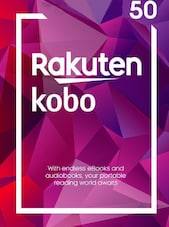 Rakuten Kobo eGift Card 50 EUR