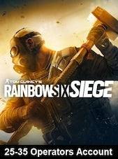 Tom Clancy's Rainbow Six Siege Account with 25-35 Operators PC
