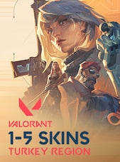Valorant Account 1-5 Skins PC Turkey Server