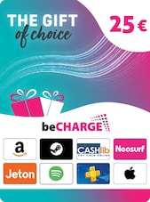 beCHARGE Giftcard 25 EUR