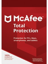McAfee Total Protection - PC, Android, Mac 5 Devices 15 Months