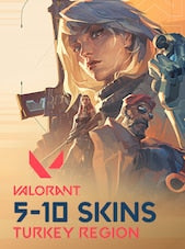 Valorant Account 5-10 Skins PC Turkey Server