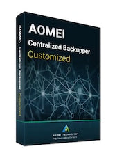 AOMEI Centralized Backupper Customized - 5 PC 1 Server Lifetime