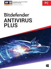 Bitdefender Antivirus Plus 2025 - PC 1 Year