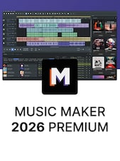 Magix Music Maker 2026 - Ultimate PC 1 Device Lifetime