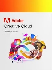 Adobe Creative Cloud Pro - Student & Teacher PC, Mac 1 Year