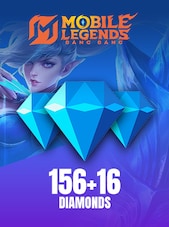 Mobile Legends: Bang Bang 172 Diamonds (156 Diamonds + 16 Bonus)