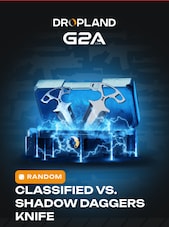 Counter Strike 2 RANDOM CLASSIFIED VS. SHADOW DAGGERS KNIFE SKIN PC