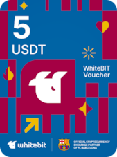 WhiteBIT Voucher | FC Barcelona Edition 5 USDT