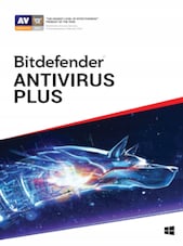 Bitdefender Antivirus Plus 2024 - PC 1 Year