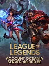 League of Legends Account Oceania Server Level 30 - Unranked + 40000 Blue Essence PC