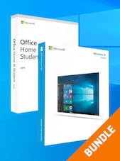 Microsoft Windows 10 Home & Microsoft Office 2019 Bundle - PC