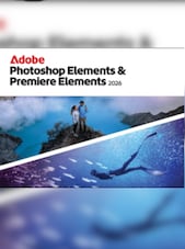 Photoshop Elements 2026 & Premiere Elements 2026 - PC, Mac 1 User 3 Years