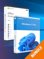 Microsoft Windows 11 Pro & Microsoft Office Professional Plus 2021 Bundle - PC