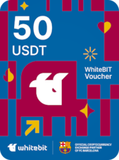 WhiteBIT Voucher | FC Barcelona Edition 50 USDT