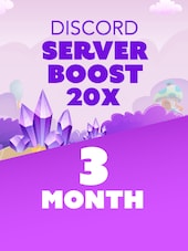 Discord Server Boost 20x 3 Months