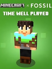 Minecraft: Java & Bedrock Edition - Fossil Collab Time Well Played Reward DLC Xbox Series X/S, PC