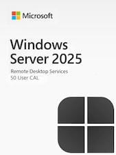 Windows Server 2025 - Remote desktop services user connections (50)