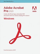 Adobe Acrobat Pro 2020 - PC 2 Devices Multilanguage