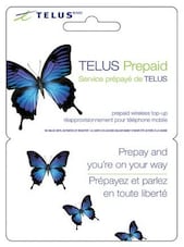 Telus Mobility Prepaid 10 CAD