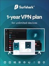 Surfshark VPN Starter Edition Unlimited Devices 1 Year
