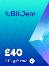 BitJem Crypto Gift Card Bitcoin 40 GBP