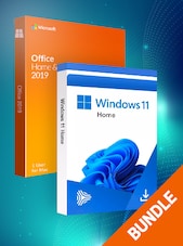 Microsoft Windows 11 Home & Microsoft Office Home & Business 2019 (Mac) bundle - MAC