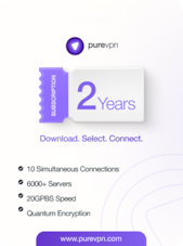 PureVPN - 10 Devices 2 Years