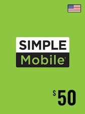 Simple Mobile Prepaid Plan 50 USD