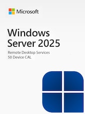 Windows Server 2025 - Remote desktop services device connections (50)