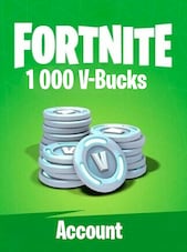 Fortnite V-Bucks Account 1000 V-Bucks