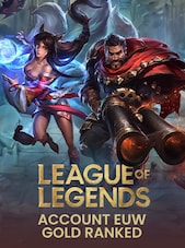 League of Legends Account EUW server Gold Ranked PC