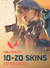 Valorant Account 10-20 Skins PC EU Region