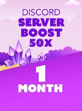 Discord Server Boost 50x 1 Month