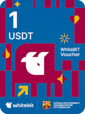 WhiteBIT Voucher | FC Barcelona Edition 1 USDT