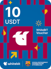 WhiteBIT Voucher | FC Barcelona Edition 10 USDT