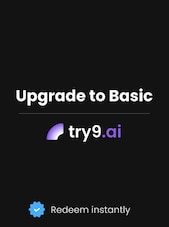 Try9 AI Upgrade to Basic 3 Months