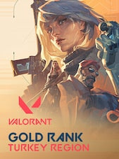 Valorant Account GOLD Rank PC Turkey Server
