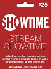 Showtime Gift Card 25 USD