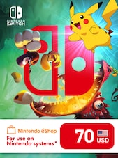 Nintendo eShop Card 70 USD