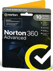 Norton 360 - Advanced PC, Android, Mac, iOS 1 Year